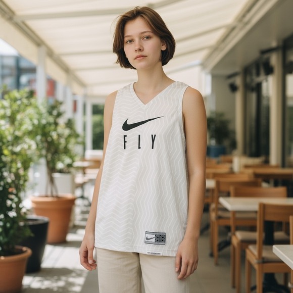 Nike Tops - Nike Standard Issue Fly Basketball Tank Top Women's V-Neck Sleeveless XS NEW